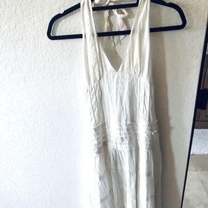 100% cotton sundress that ties around the neck
